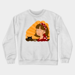 gypsy girl Crewneck Sweatshirt